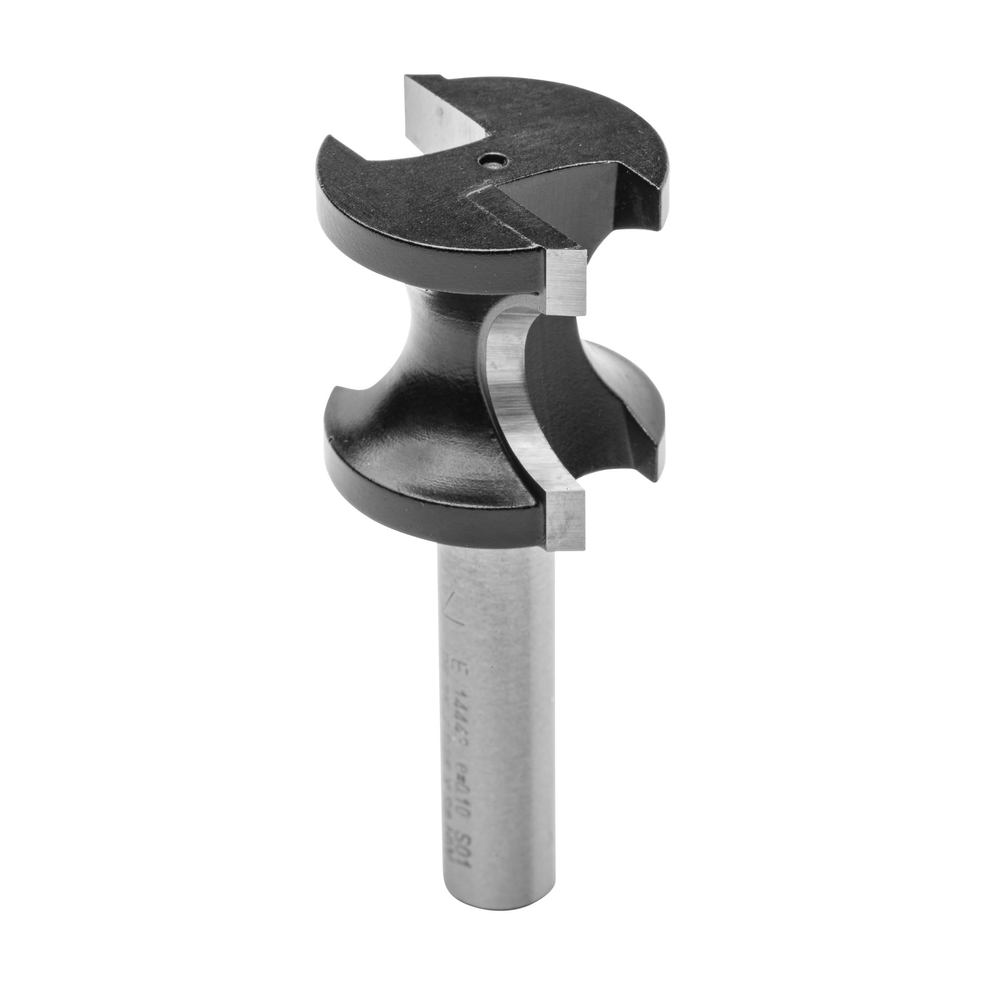 ENT 14443 Semipantografo carburo, Gambo (S) 8 mm, diametro (D) 25,5 mm, NL 22,6 mm, R 6,35 mm, SL 32 mm, mezza barra Ø 22,5 mm