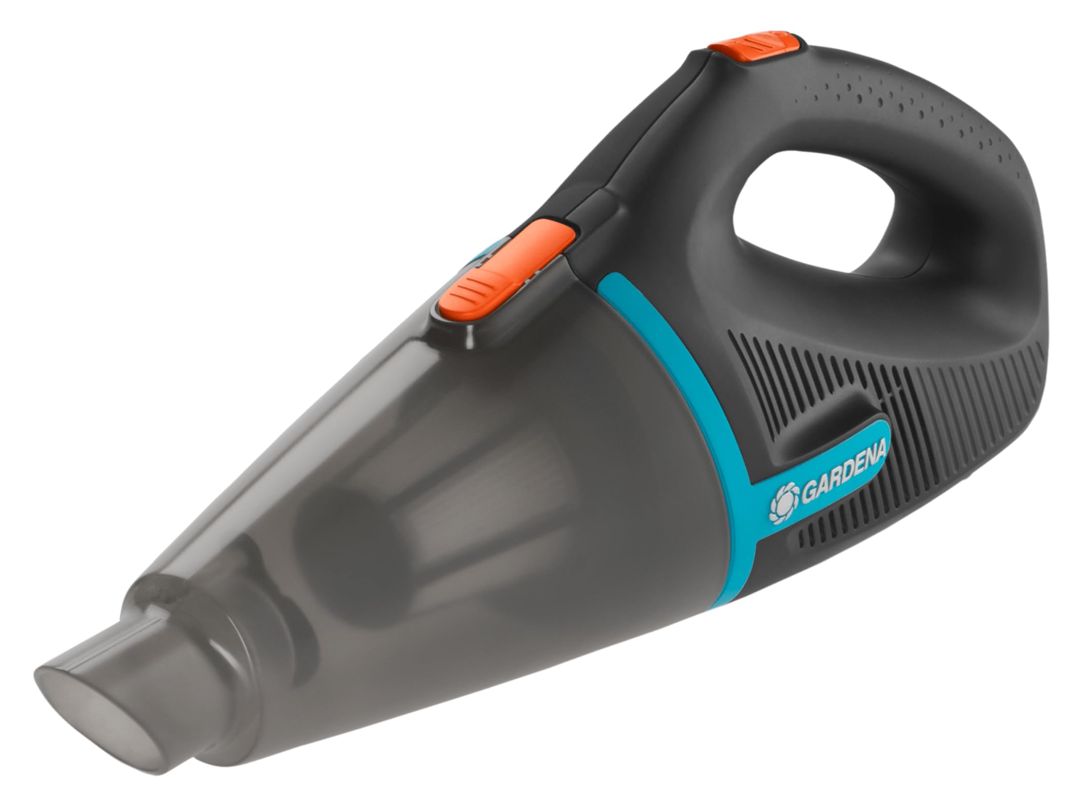 Gardena aspirateur à main d’extérieur EasyClean Li : aspirateur sur batterie pour particules humides et sèches, batterie, forte puissance (9339-20)