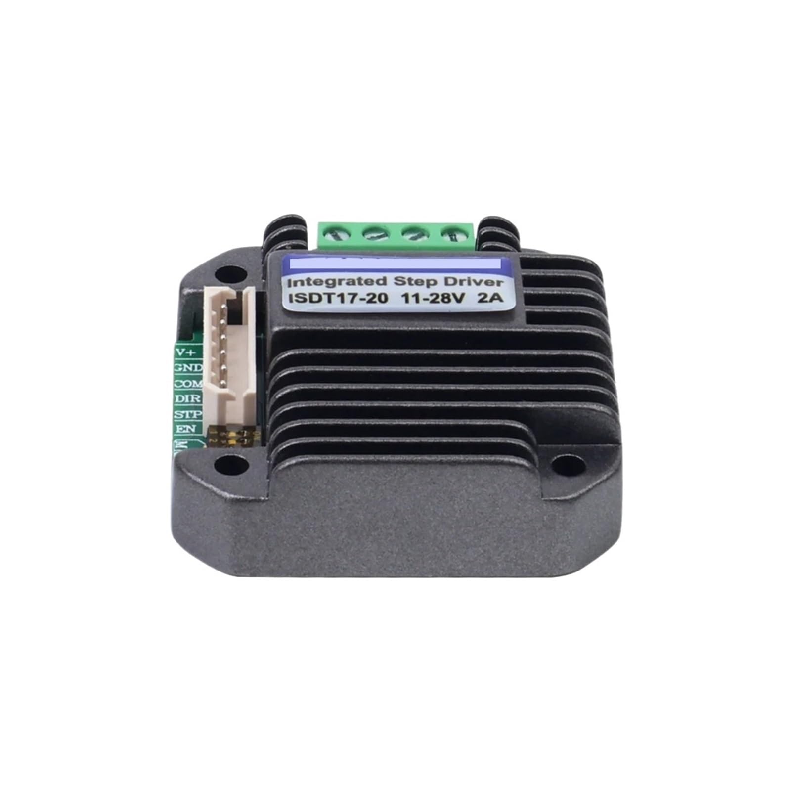 Controlador de motor paso a paso integrado, ISDT17-20 0.6-2.0A 11-28VDC for controlador paso a paso nema 17