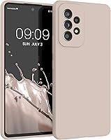 Vista 107 de kwmobile Funda compatible con Samsung Galaxy A52 / A52 5G / A52s 5G - Funda de Teléfono de Silicona TPU con Acabado Suave - Arrecife Azul