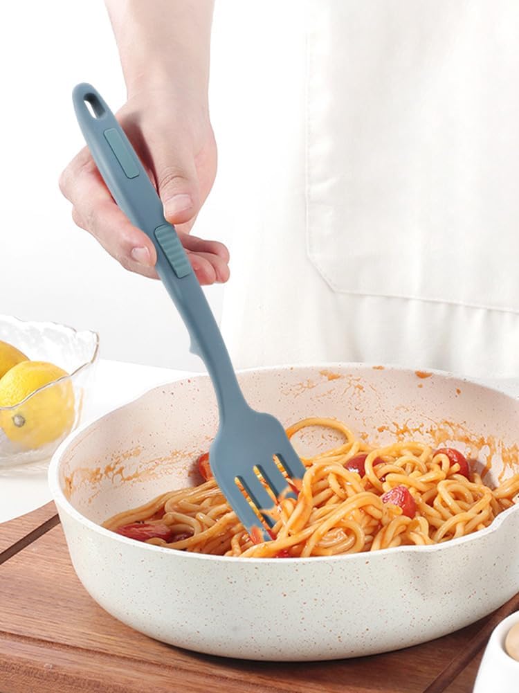2Pack Silicone Flexible Forks, 11.6 Inch Silicone Cooking Fork