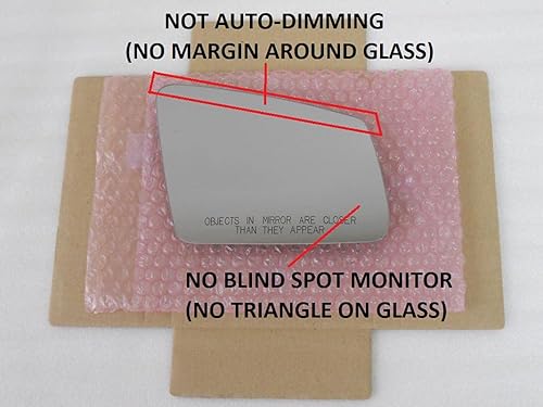 Miniatura 2 de Espejo calefactable para Mercedes-Benz B C E S CL CLA GLA GLK Clase Pasajero Vista lateral derecha derecha – Sin atenuación automática – Sin monitor