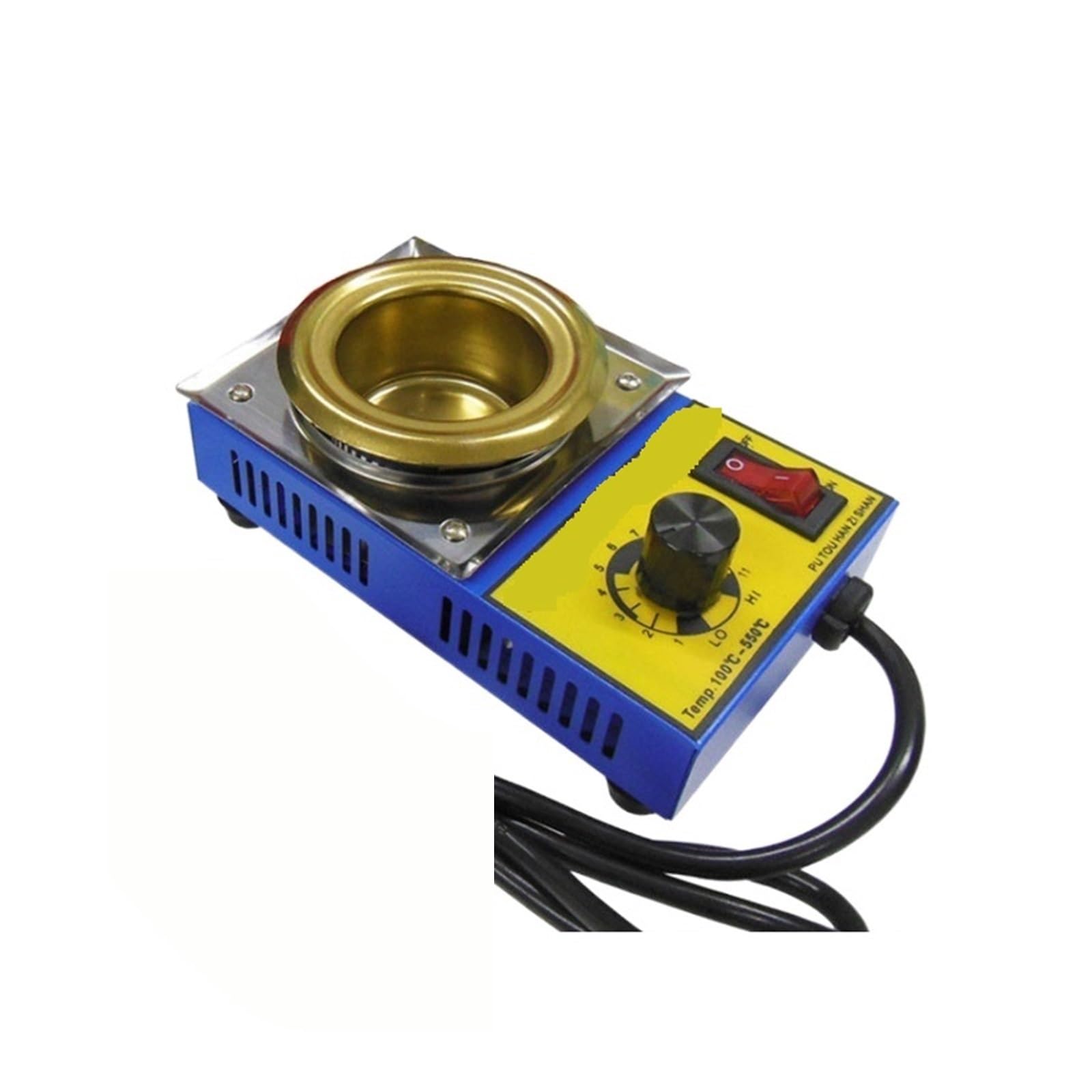 Welding Crucible, 150W Temperature Controlled Soldering Pot Melting Tin Pot Tin Cans
