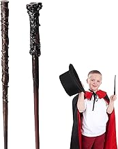 Dinghaole 2 x Deluxe Magic Wand, Magic Wand, Accessory Kit for Halloween Carnival Party, Christmas, Magic Wand Collector, Resin Watch