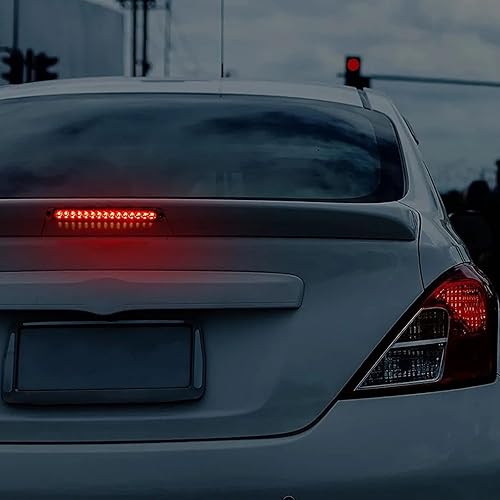 Miniatura 2 de Universal Rojo 24 LED 12V Coche Alto Montaje Tercer 3RD Freno Parada Luz de Luz Trasera para Coche SUV Camión Luz de Freno de Alto Nivel