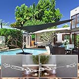 CHRORINE 24 Pcs Garden Wire Rope Kit 304 Stainless Steel M5 Turnbuckle Tensioner Cable Rope Wire Rope Thimble - Image 7