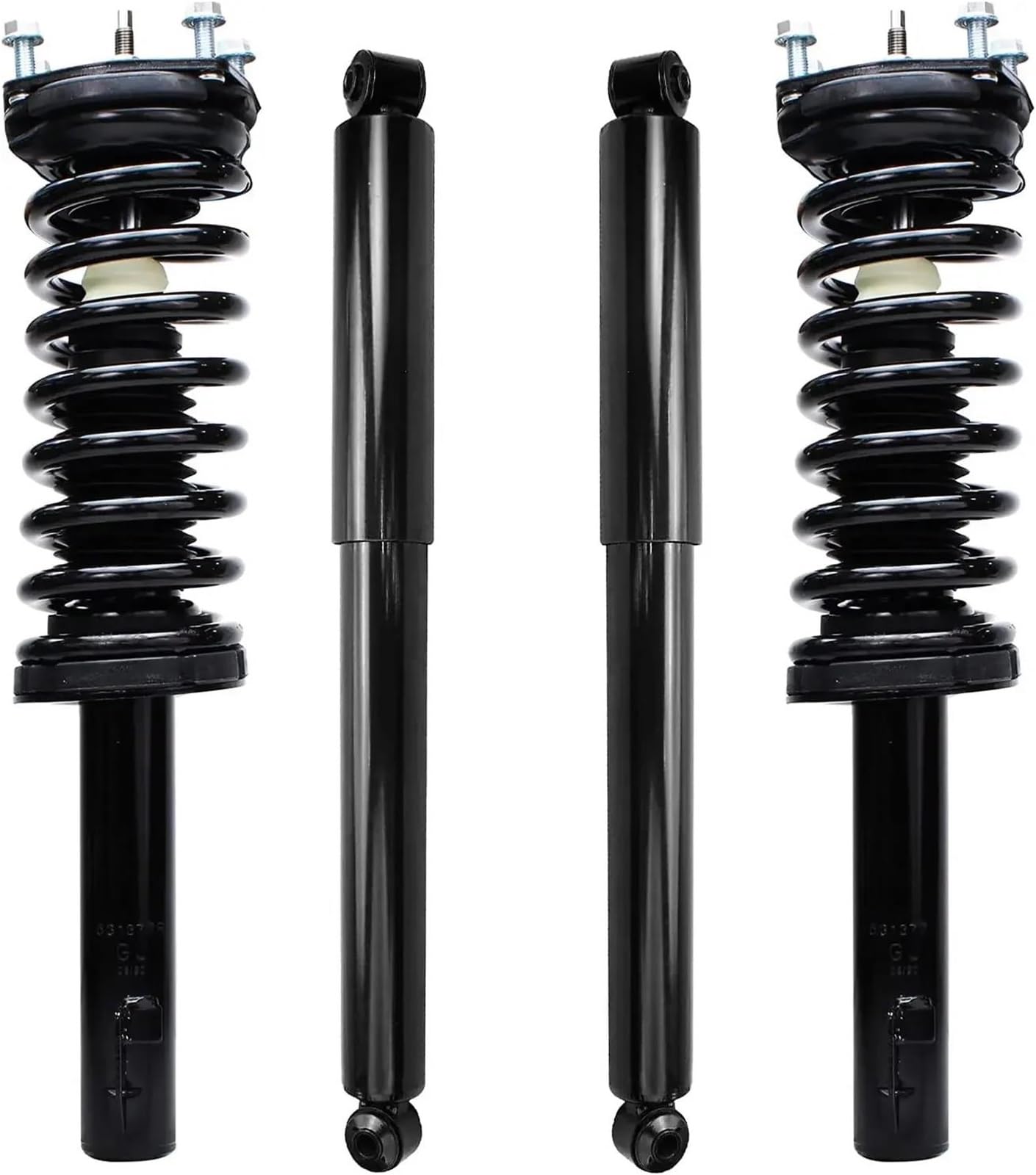Parti della Sospensione Parti di Sospensione Automobilistiche Ammortizzatori Anteriori E Posteriori - Set da 4 Pezzi per Jeep per Commander per Grand per Cherokee Steel