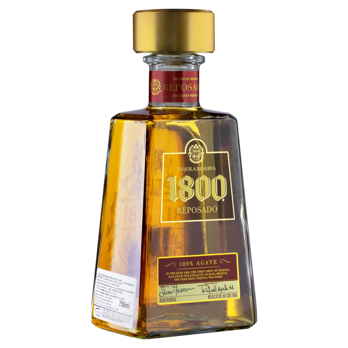 1800 Tequila Mex Reposado 750 Ml : Amazon.com.br: Alimentos e Bebidas