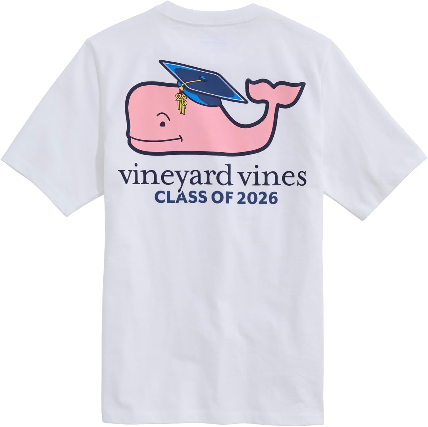 Vineyard Vines Boys' Boys' Class of 2026 Short-Sleeve Pocket Tee