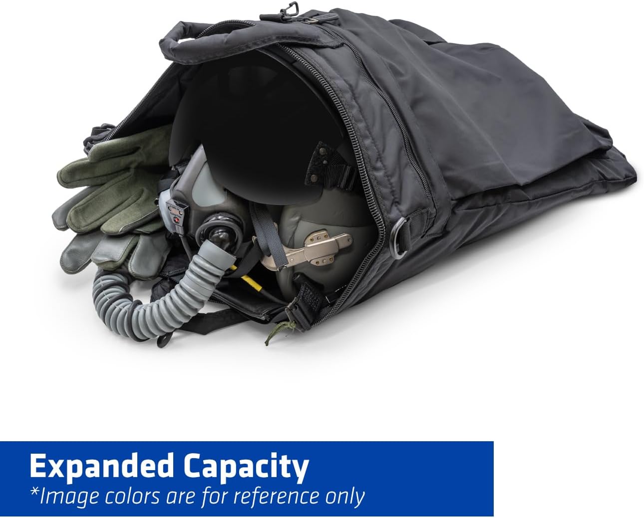 FlyBoys - Jumbo Helmet Bag - Ultra-Durable - Maximum Protection - Shock Absorption - Water Resistant - 7 Storage Pockets - Padded Handles - FOD Prevention - Green - Image 2