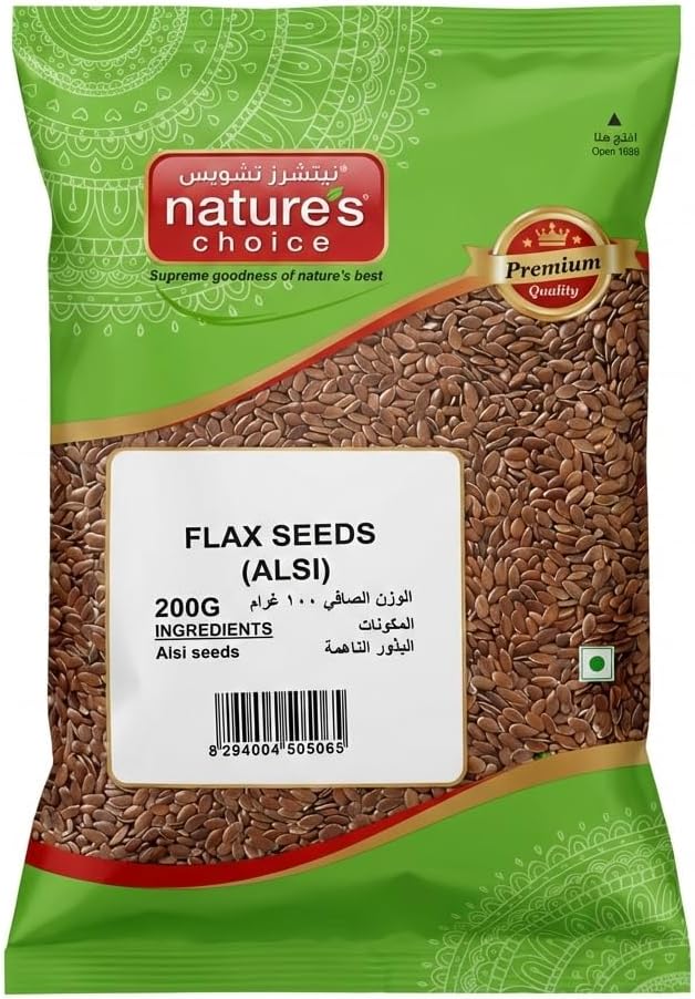 Natures Choice Flakes Seeds (Alsi), 200 Gm