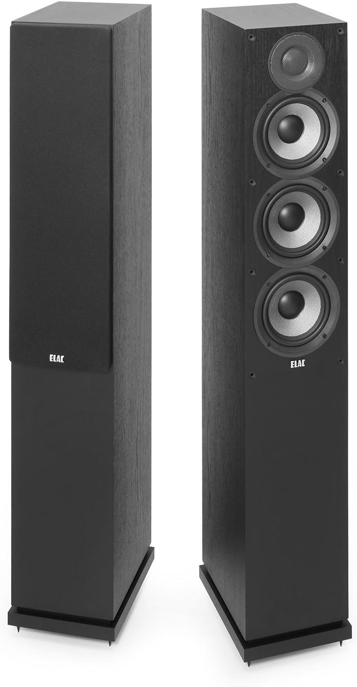 Debut 2.0 F5.2 Tower Speakers - (Pair) Black