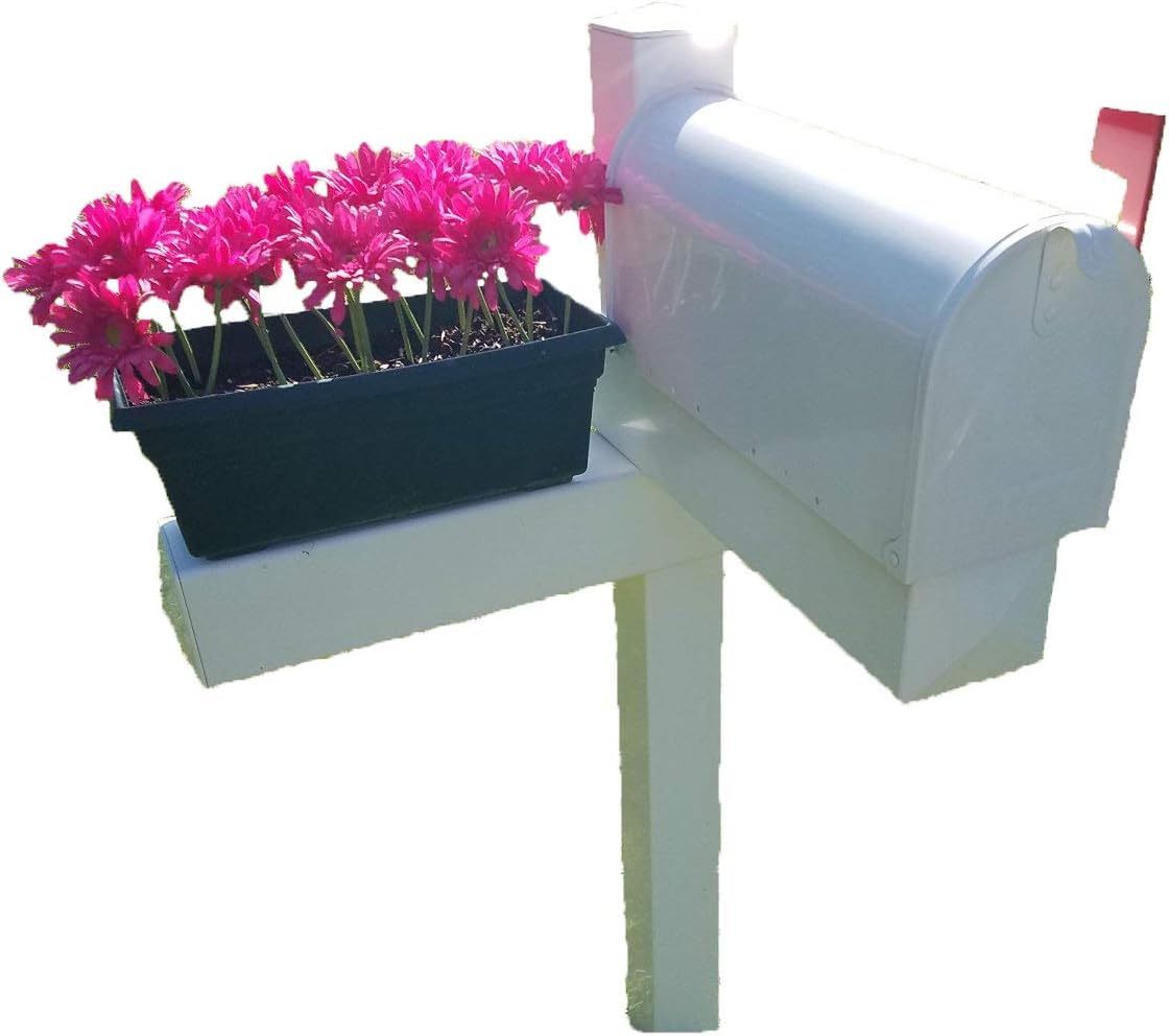 Handy Post Combo 54-in x 38-in White Vinyl Mailbox Post Sleeve