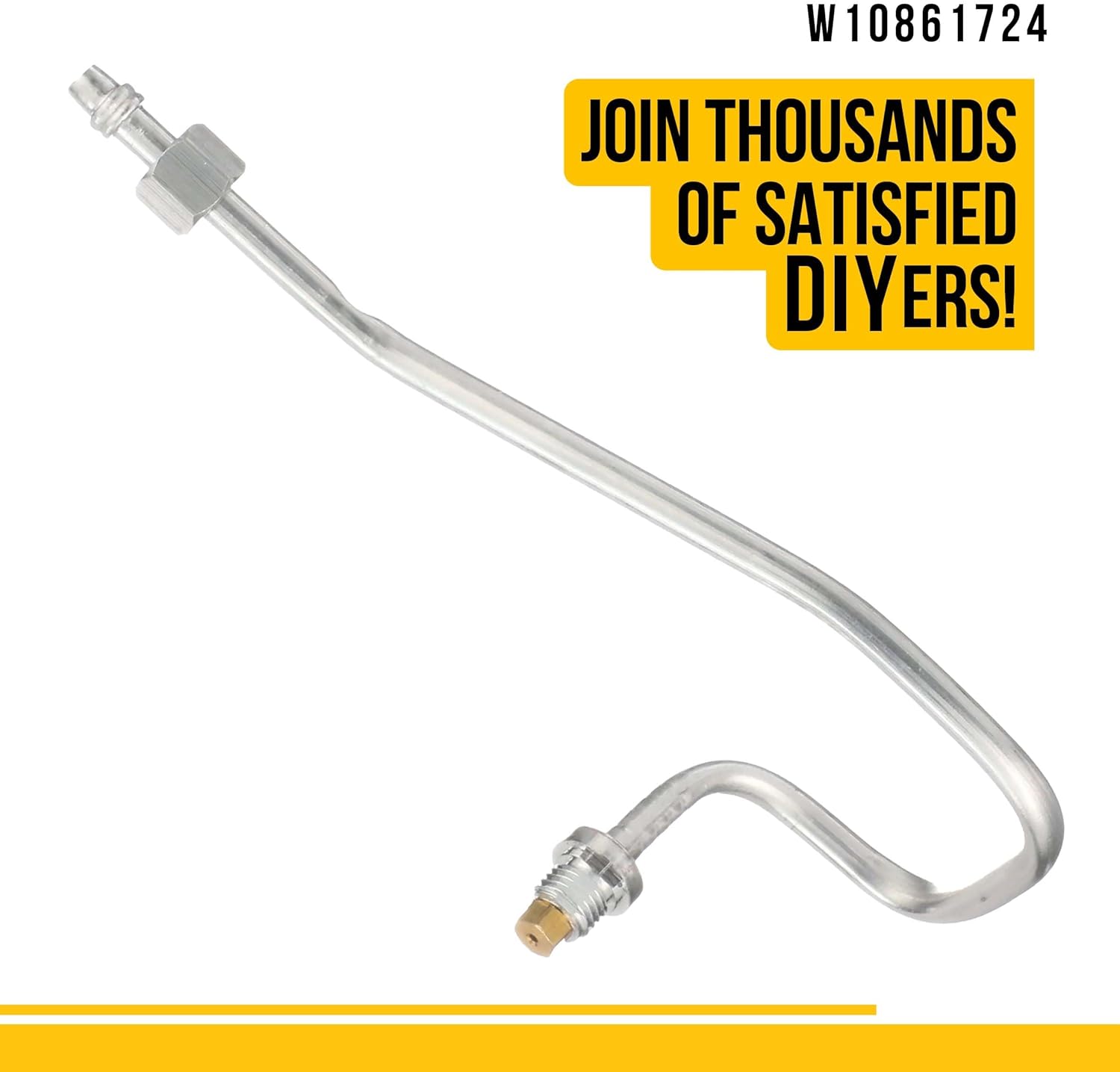 PartsBroz W10861724 Venturi Burner Tube - Compatible With Whirlpool Amana Range - Replaces AP5999421 PS11731644 4382294 W10512771 Ultra Durable Replacement Repair Parts