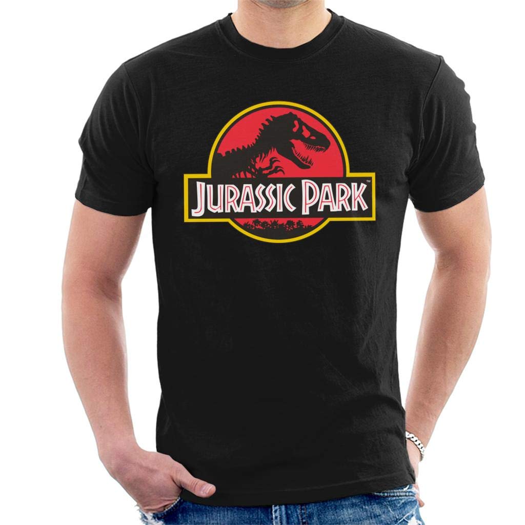 Jurassic Park - Men's Licensed T-Shirt - XL - Black