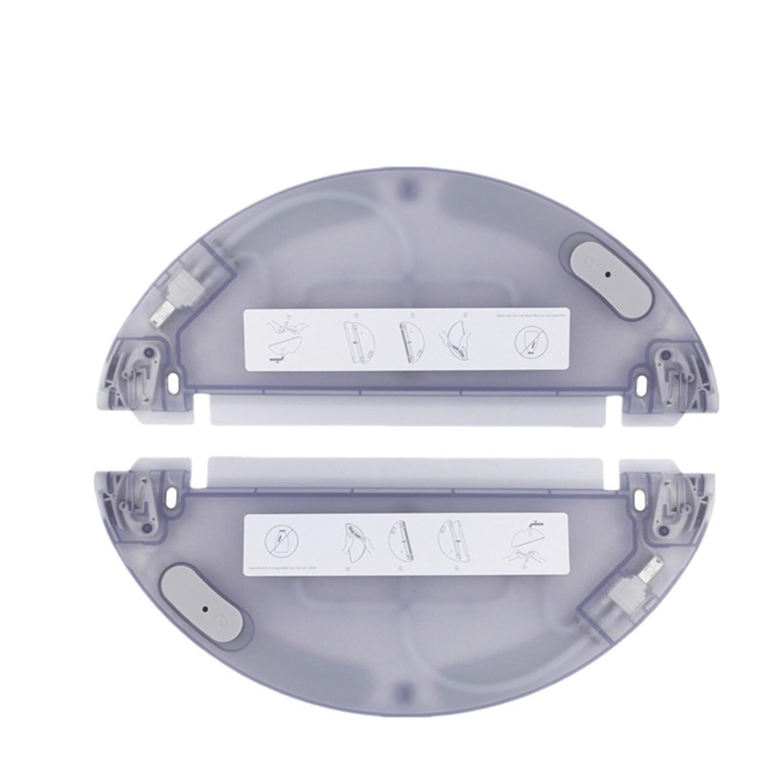 Water Tank, Compatible For Dreame Bot D10S / D10S Pro / D9 Max / F9 Pro, Robot Vacuum Cleaner Accessories(2pcs)