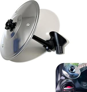 Car Crash Cymbal, Air Vent Mini Drum Cymbal, Fun Air Vent Decorative Clip, Compact & Durable Automotive Interior Decor Gift for Music Lovers, Universal for All Cars (Silver)