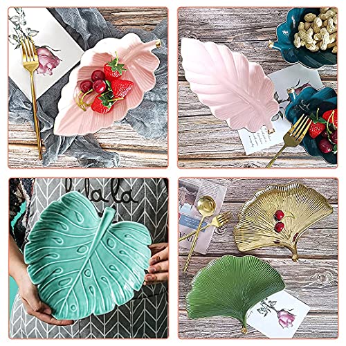 Voyyphixa UKSHYM1268EM Resin Tray Molds Box Silicone Mold Leaf Resin Molds Jewelry Tray Mold For Epoxy Resin Fruit Plate Casting Mold In Tropical Leaf Diy Salad Plate Storage Box Ashtray Coaster Crafts  thumb #3