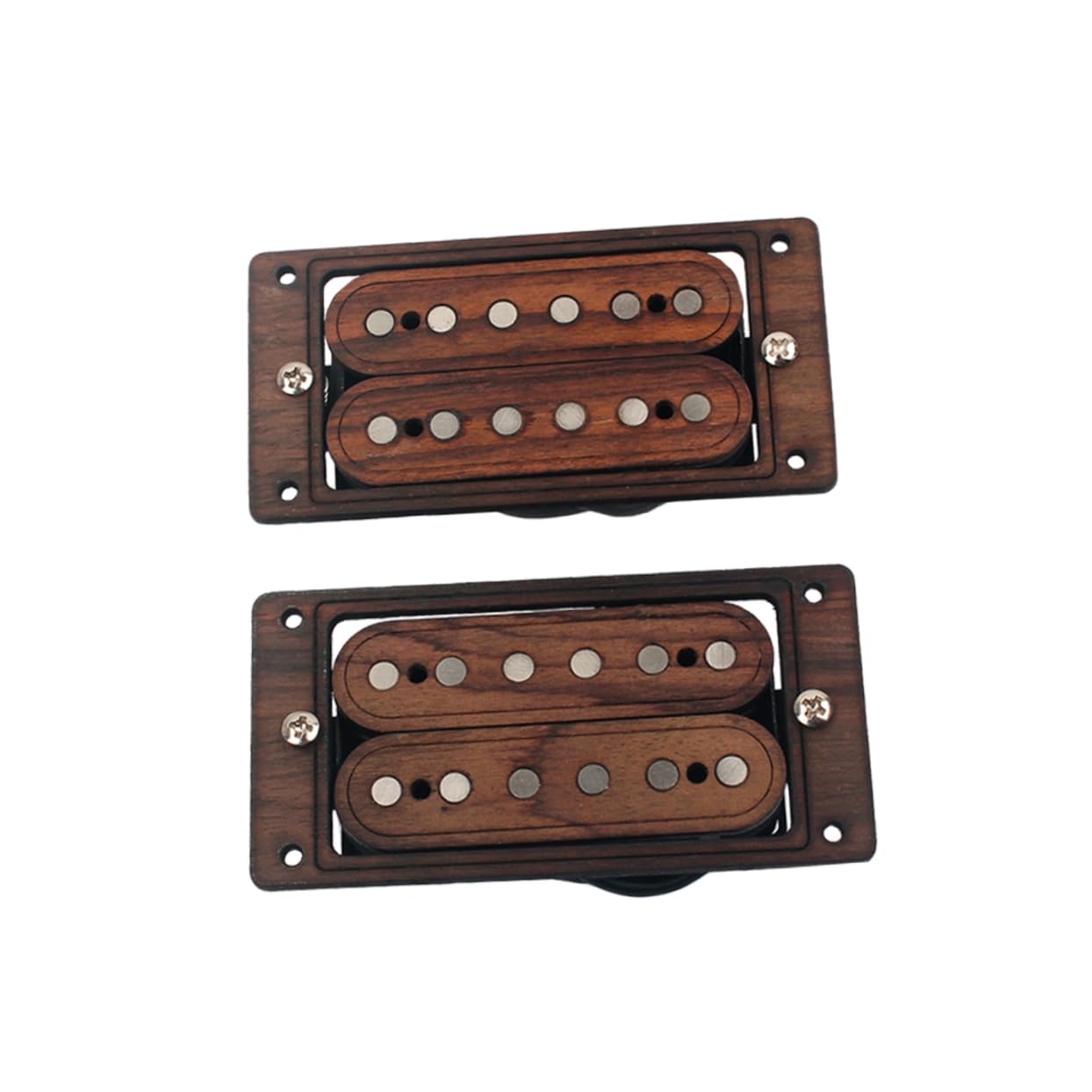 Pickup Humbucker in Palissandro per Chitarra Elettrica a 6 Corde | Ricambio per Modelli , Bilanciamento Classico, per Chitarristi, Accessorio per Strumenti