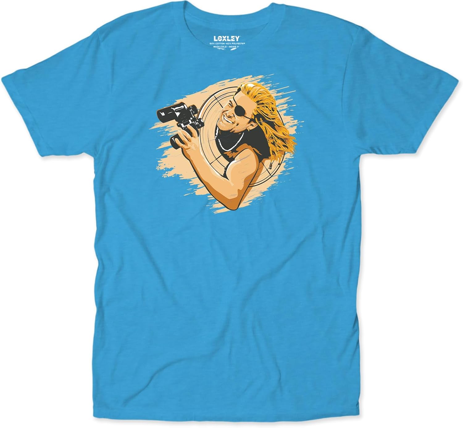Captain Ron Funny Kurt Russell Island Vacation Retro 90s Comedy Movie T-Shirt