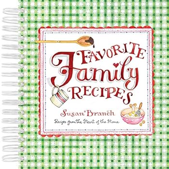 Spiral-bound Recipe Keepsake Book - Favorite Family Recipes Book