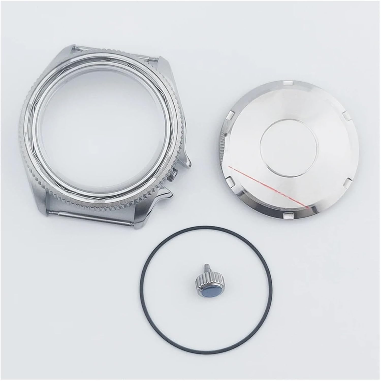 37mm Stainless Steel Dive Watch Case for NH34 NH35 NH36 NH38 Movement - 200M Waterproof, 120 Clicks Bezel