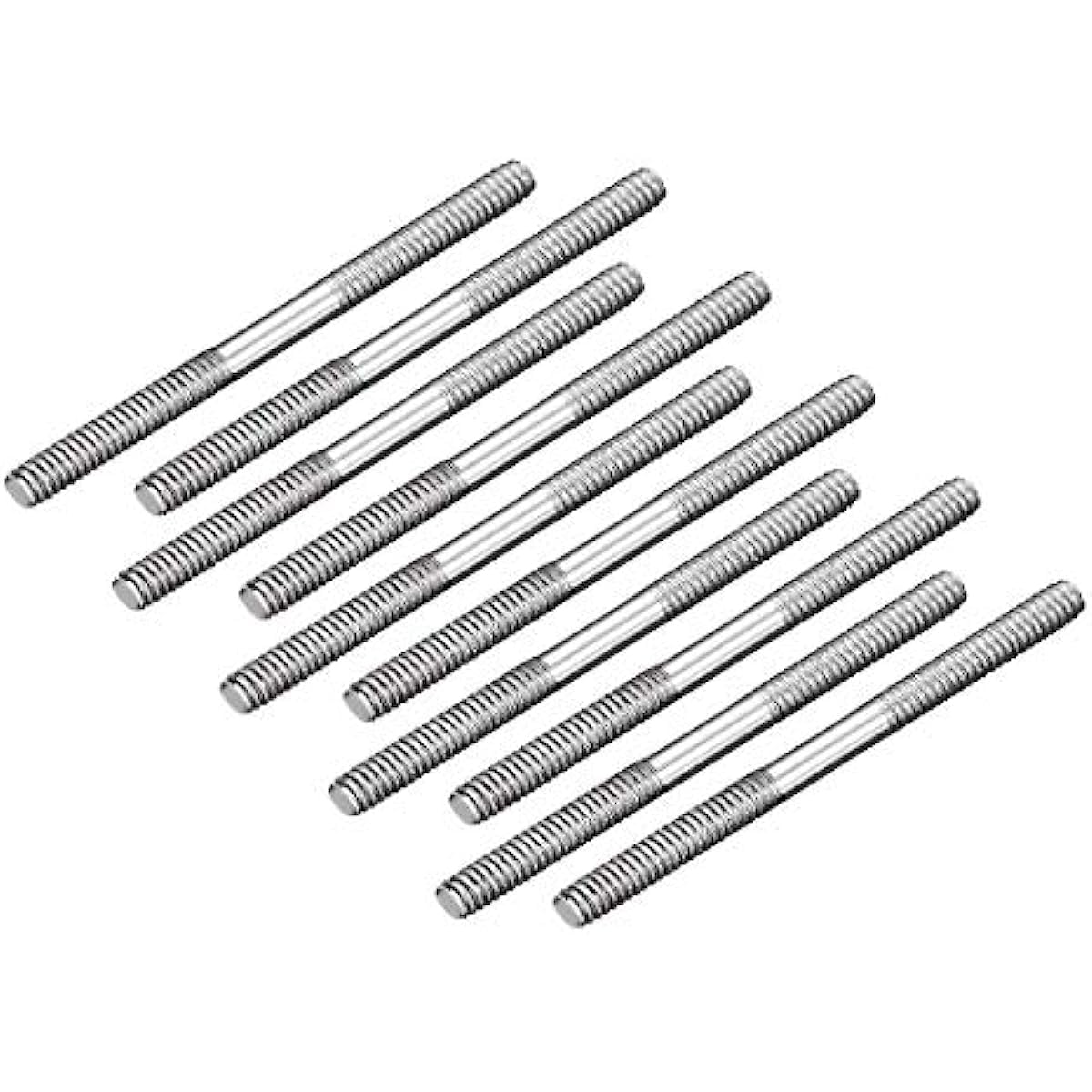 Connettori Per Asta Di Spinta M2x55 Mm &ndash; Acciaio Inox 304, 5 Pezzi &ndash; Uxcell