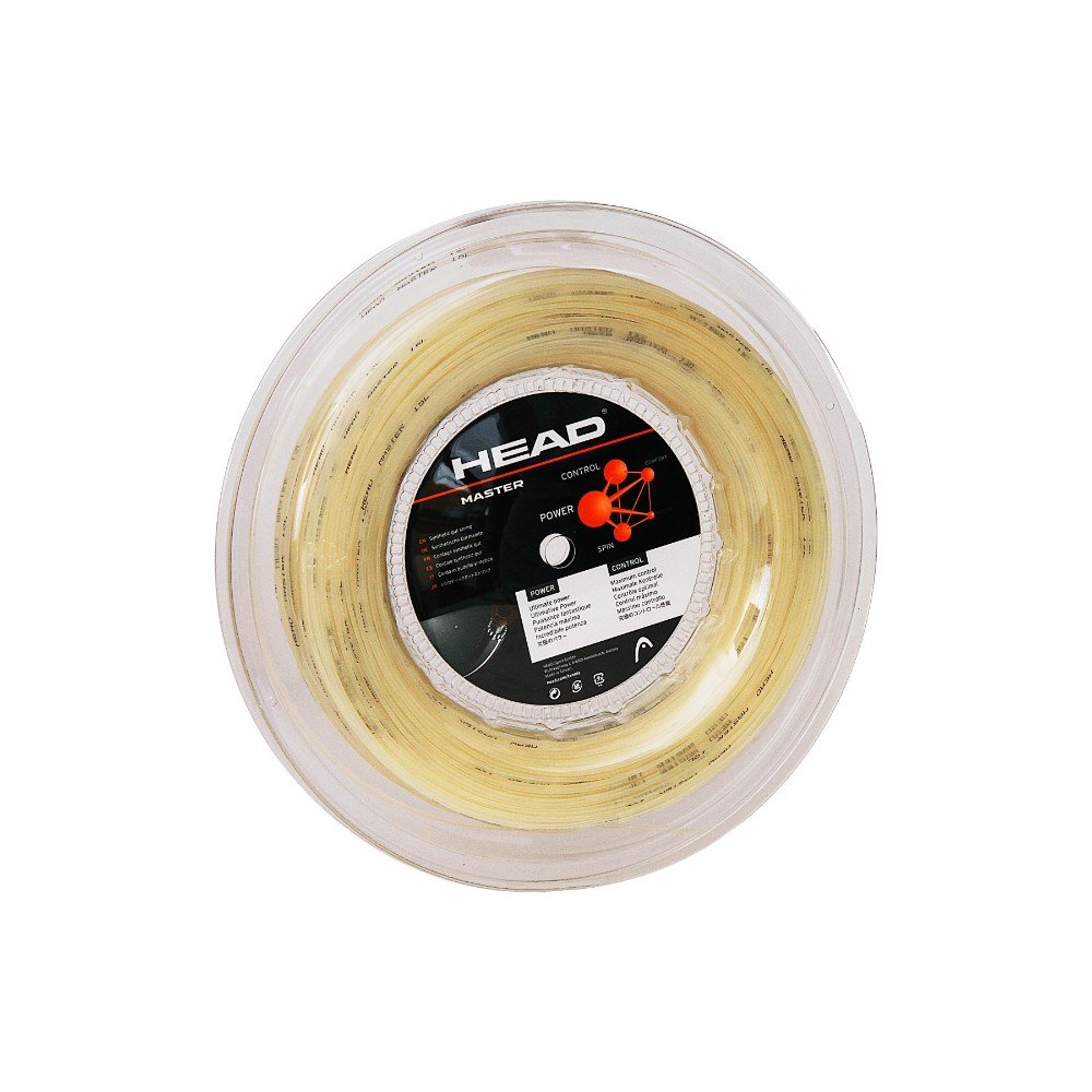 HEADMaster Reel String, 12 Meter Length x 1.28 mm Diameter, Yellow