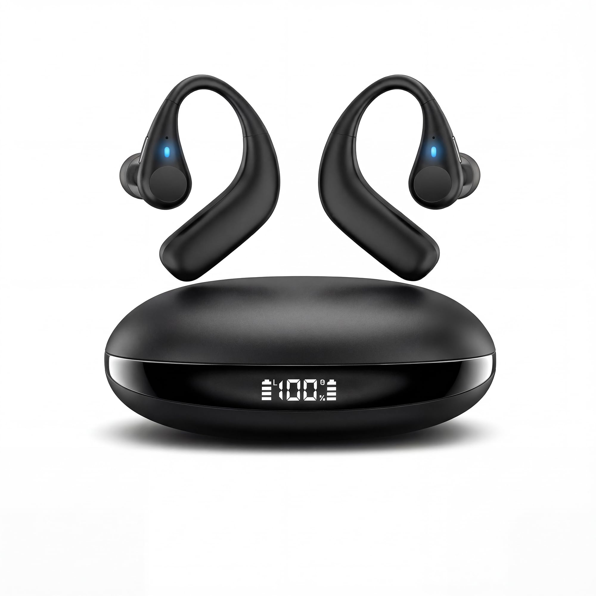 Hearing Aids,Hearing Aids for Seniors with Bluetooth,Rechargeable Hearing Aids with Noise Cancelling for Mild to Moderate Hearing Loss,FSA&HSA Eligible,8 Level Volume Control&3 Environment Modes,Easy to Use and Comfortable Fit(BLACK)
