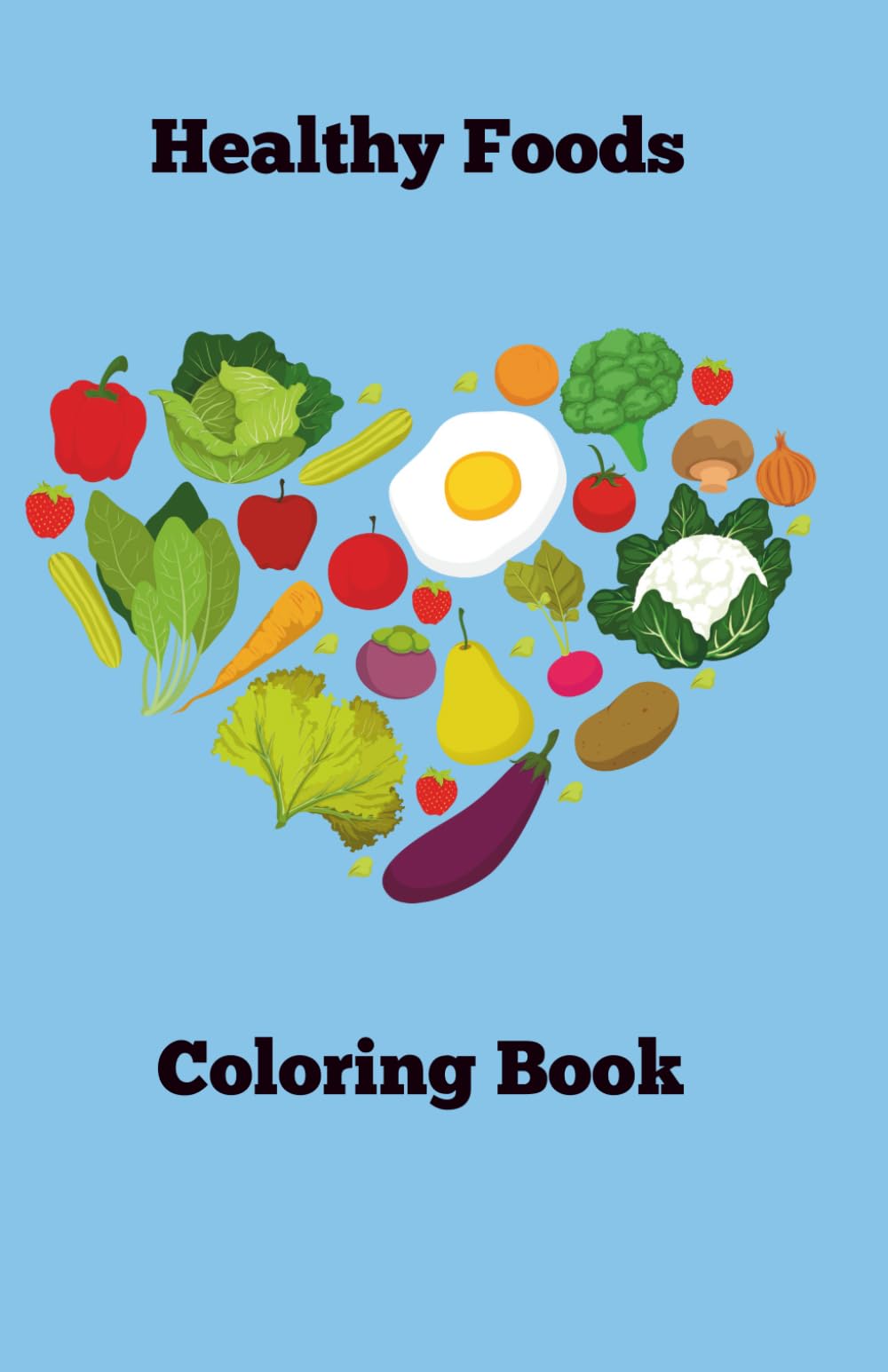 ABC Healthy Food Alphabet Coloring Book
