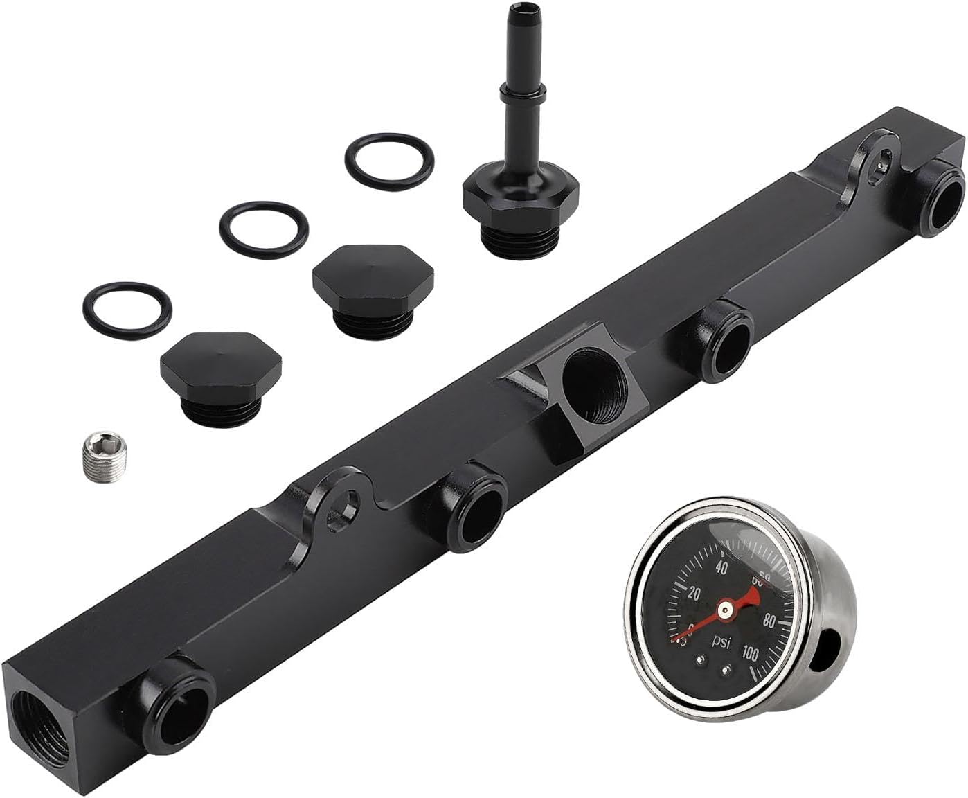 Fuel Rail Fuel Pressure Gauge for K20 K24 Assembly Repairing Accessory