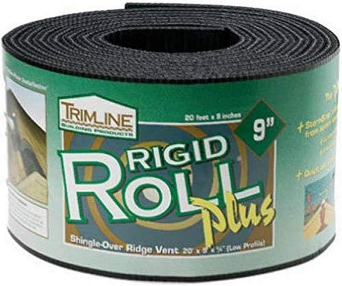 58785 Shingle Ridge Vent, 9" x 20', Black