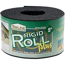 58785 Shingle Ridge Vent, 9" x 20, Black