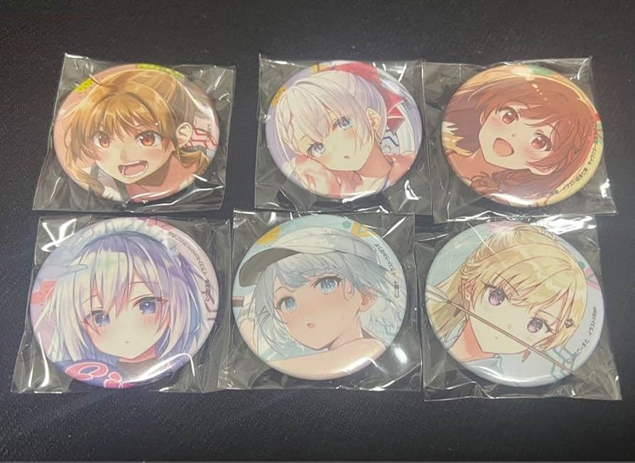 MF文庫 夏のスポーツフェスティバル 缶バッジ セット w Amazon.co.jp: MF文庫J 夏のスポーツフェスティバル 缶バッジ 全6種