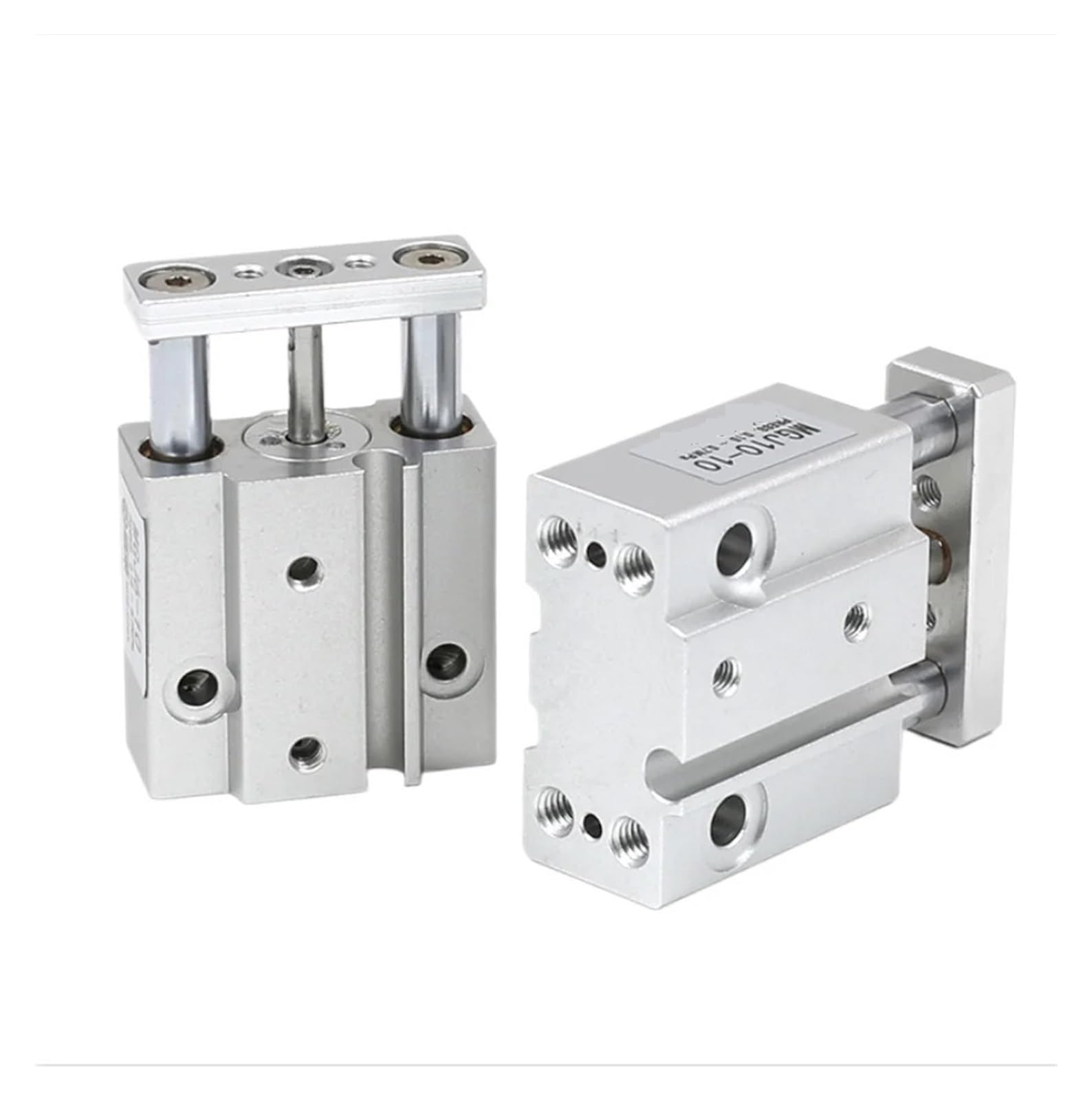 Cilindro de varilla microguía pequeño TCM6-10S para evitar desviaciones en trayectos lineales