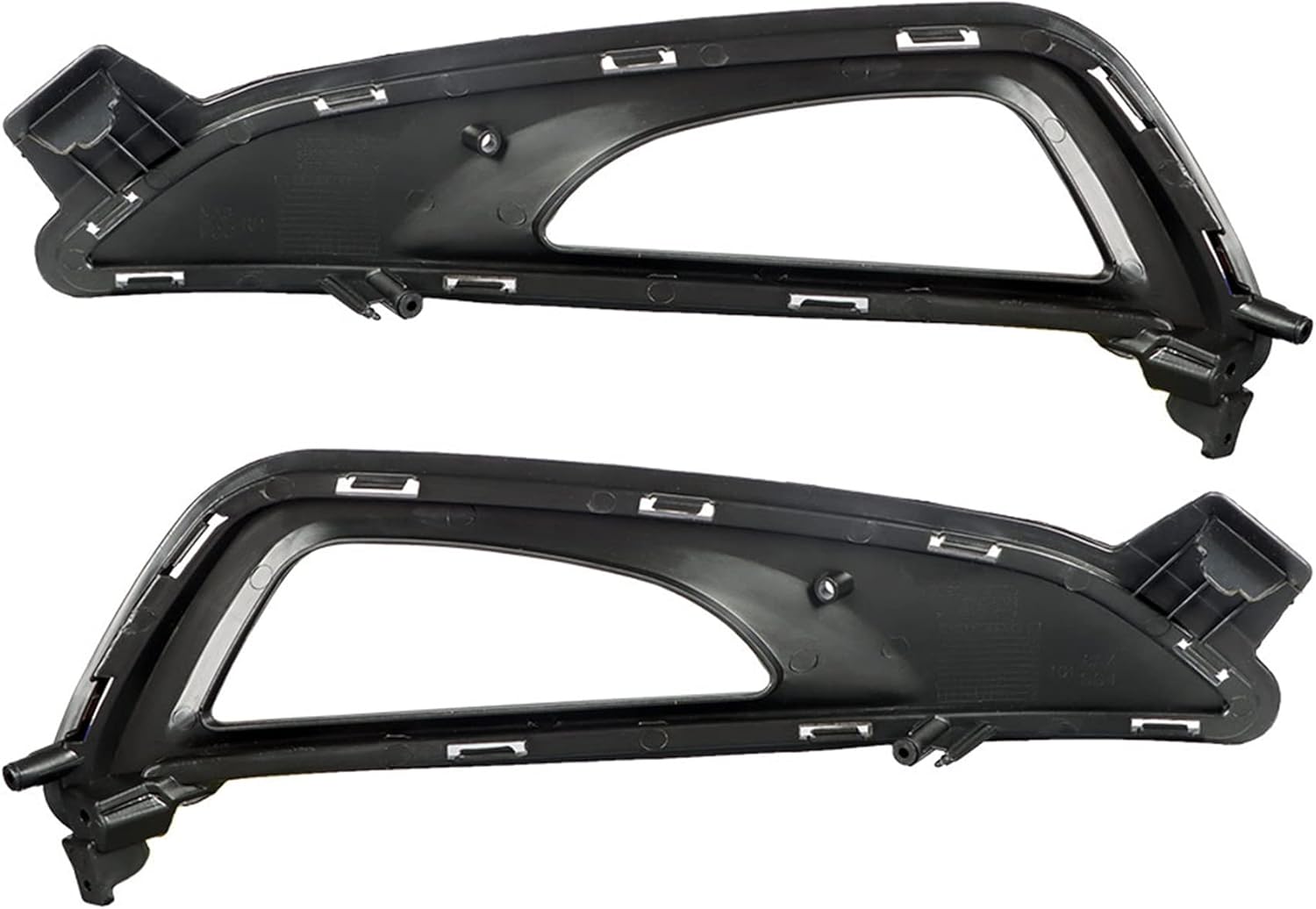 munirater 2-Pack Bumper Fog Lights Driving Lamps w/Trim & Cover Assembly Driver & Passenger Side Replacement for 2016-2018 Hyun-dai Tucson