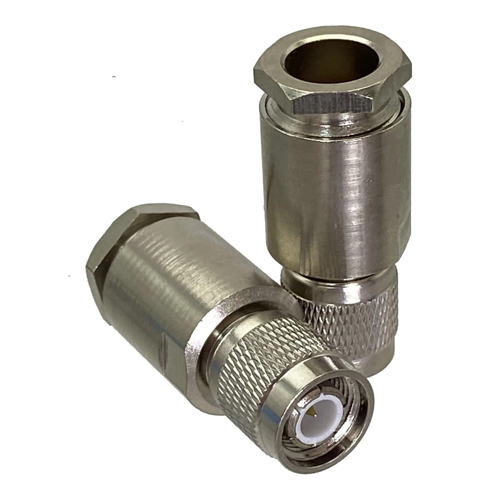 Connettore TNC maschio morsetto RG174 RG316 / RG58 RG142 / RG8X / RG5 RG6 / RG8 LMR400 Cavo RF coassiale dritto e ad angolo retto(For RG8)