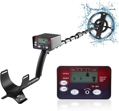 Metal Detector, Underground Metal Detector, Gold Detector, Treasure Hunter Detector Circuit, Metales High Sensitivity, Waterproof, High Sensitivity, Easy Operation, Easy to Carry