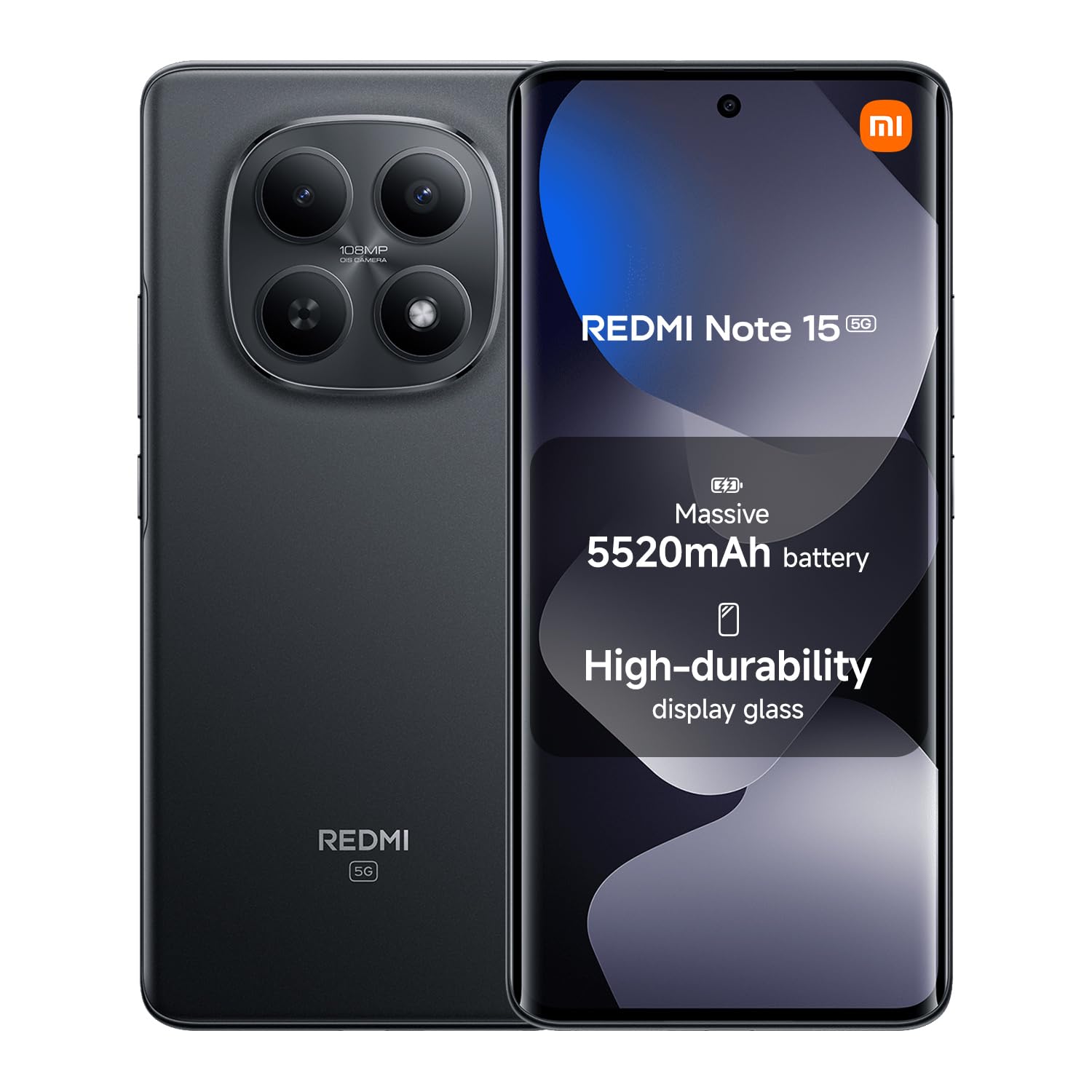 Xiaomi Redmi Note 14 smartphone, 6+128GB, green, 108MP AI camera system, 5500mAh battery, 120Hz eye-care display, AI features (no charger included), 2 year Warranty — view 27