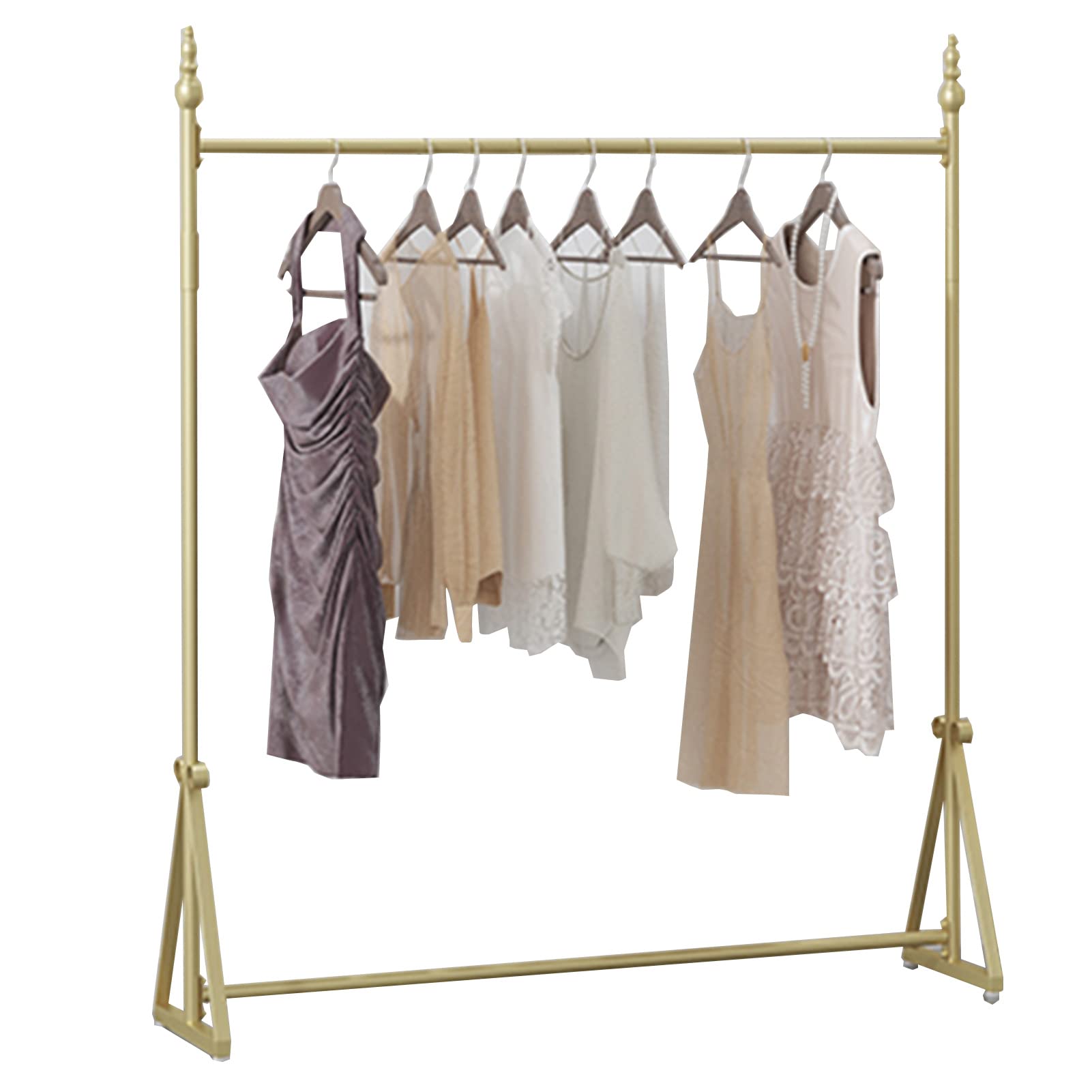 CENAP Garment Rack Metal Clothes Rail, Retail Display Clothing Rack, Heavy Duty Garment Rack for Hanging Clothes, Large Capacity Coat Rack for Bedroom and Boutique/120 * 40 * 177Cm