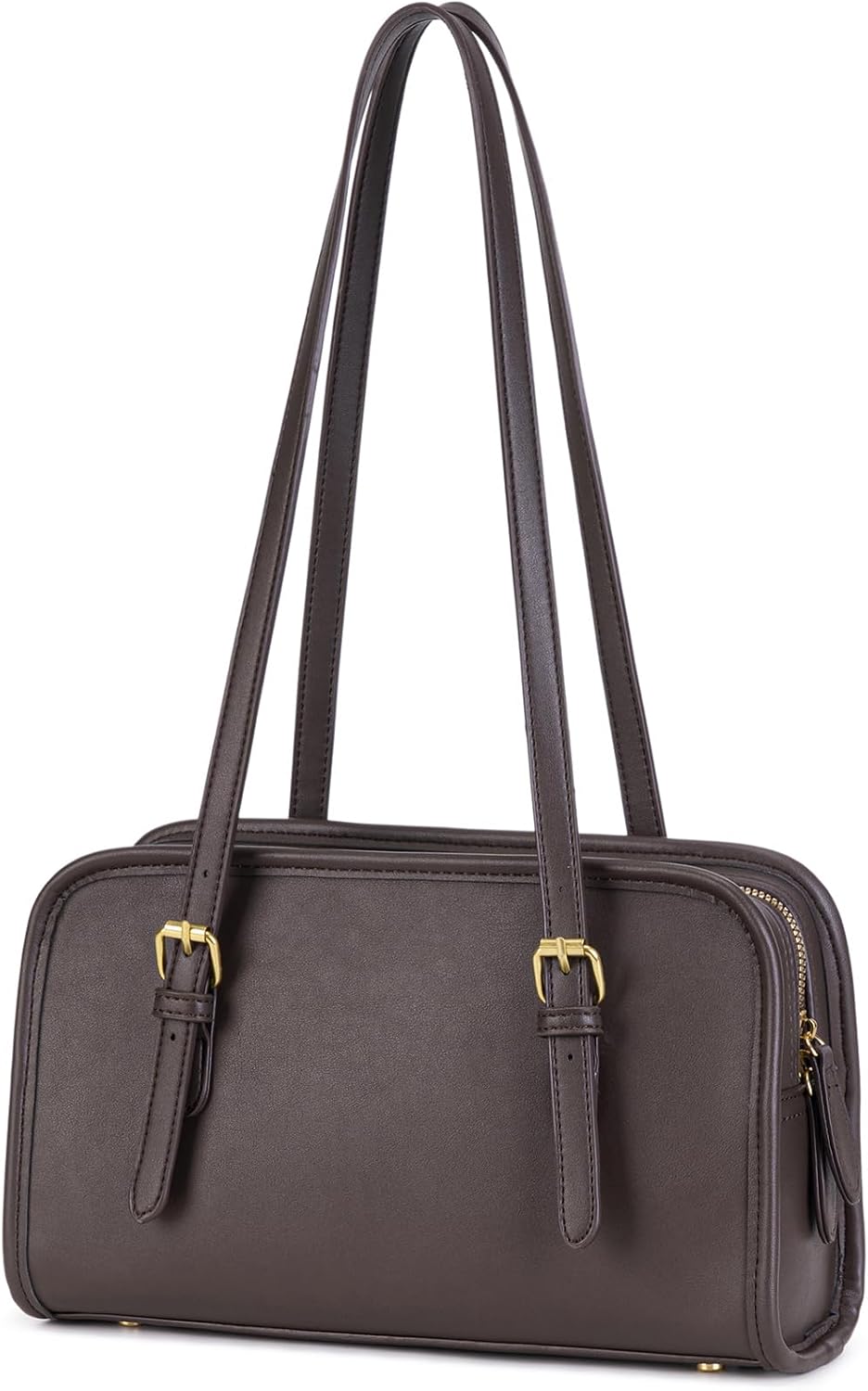 Swing Zip Shoulder Bag for Women,Mini Vintage Cute Hobo Purses,Small Retro Clutch Casual Handbags for Everyday Lightweight