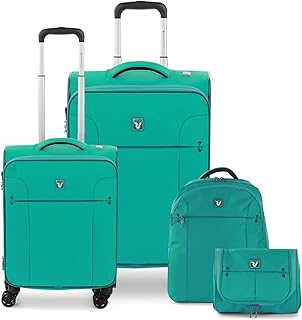 Evolution travel set (2trolley+zaino+necessaire) Smeraldo