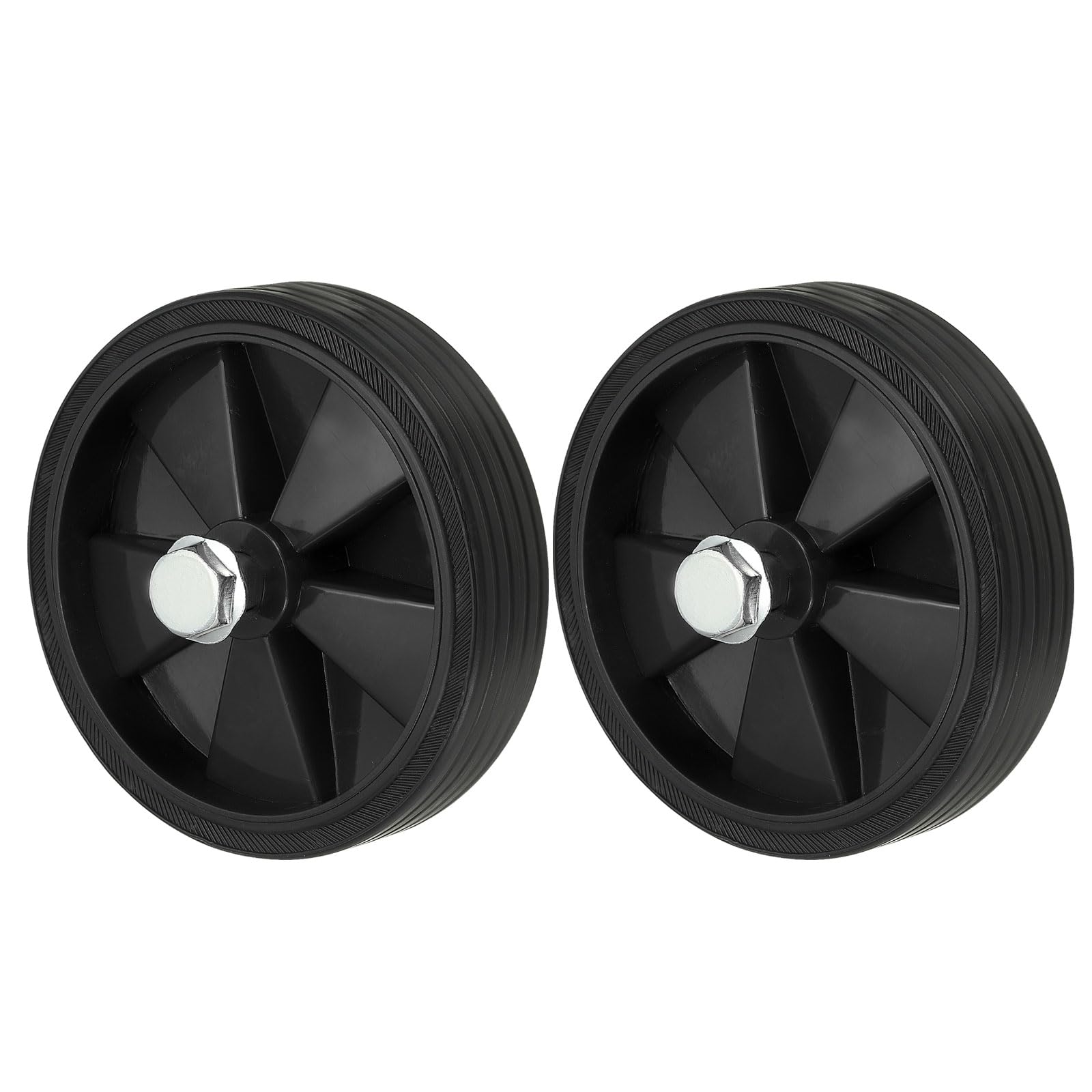 PATIKIL 5" Air Compressor Wheels, 2 Pack Universal Air Compressor Wheel Replacement Part