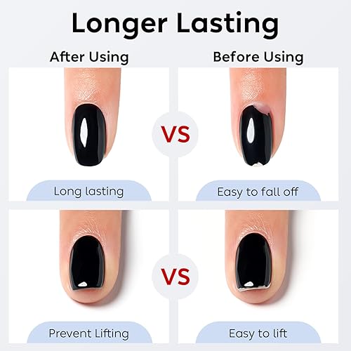 Miniatura 3 de Nicedeco Imprimación de Uñas Sin Hema Libre de Crueldad Vegana Adhesivo de Uñas, Secado Rápido al Aire, Preparación Sin Levantamiento para Gel y