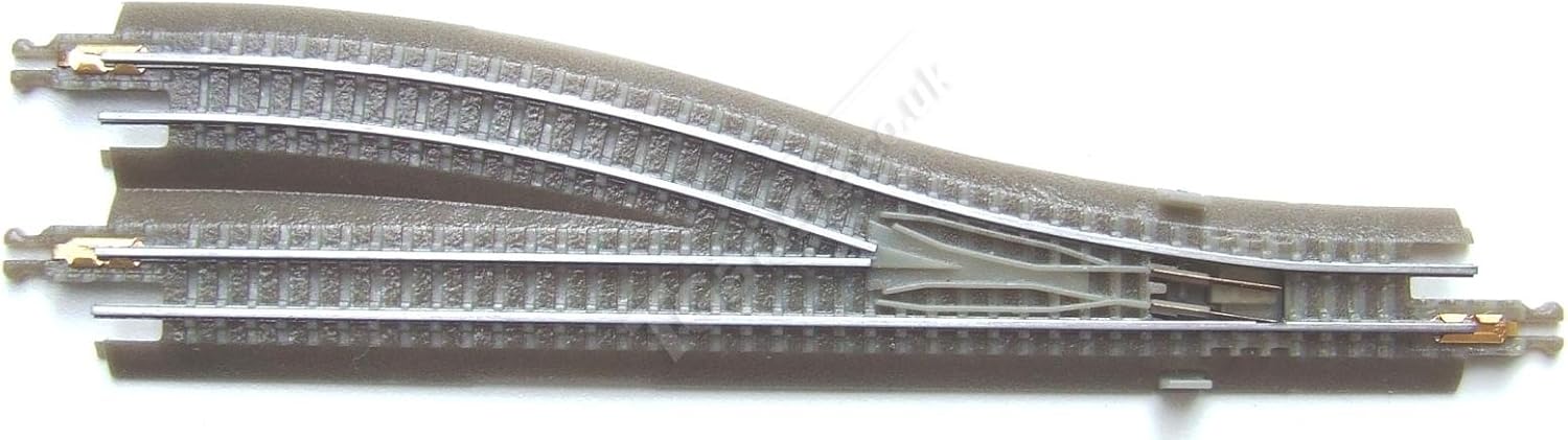 T-Gauge Model Trains 1:450 Scale Right Hand One Way Turnout 90mm