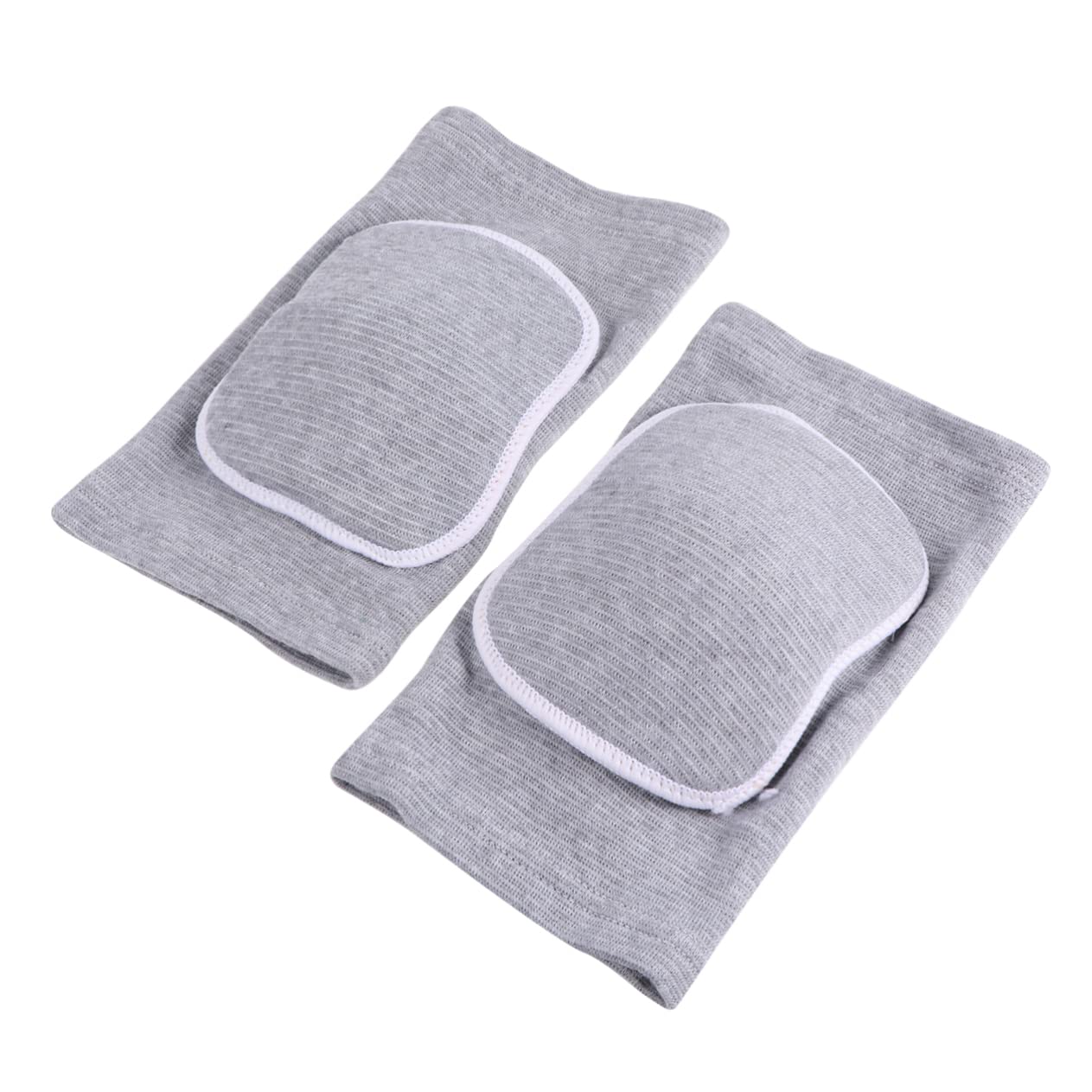 KOMBIUDA Injury Aid Sports Sleeve Warm Pads Elastic Leg Protector for Basketball Hiking Fitness Size s Grey