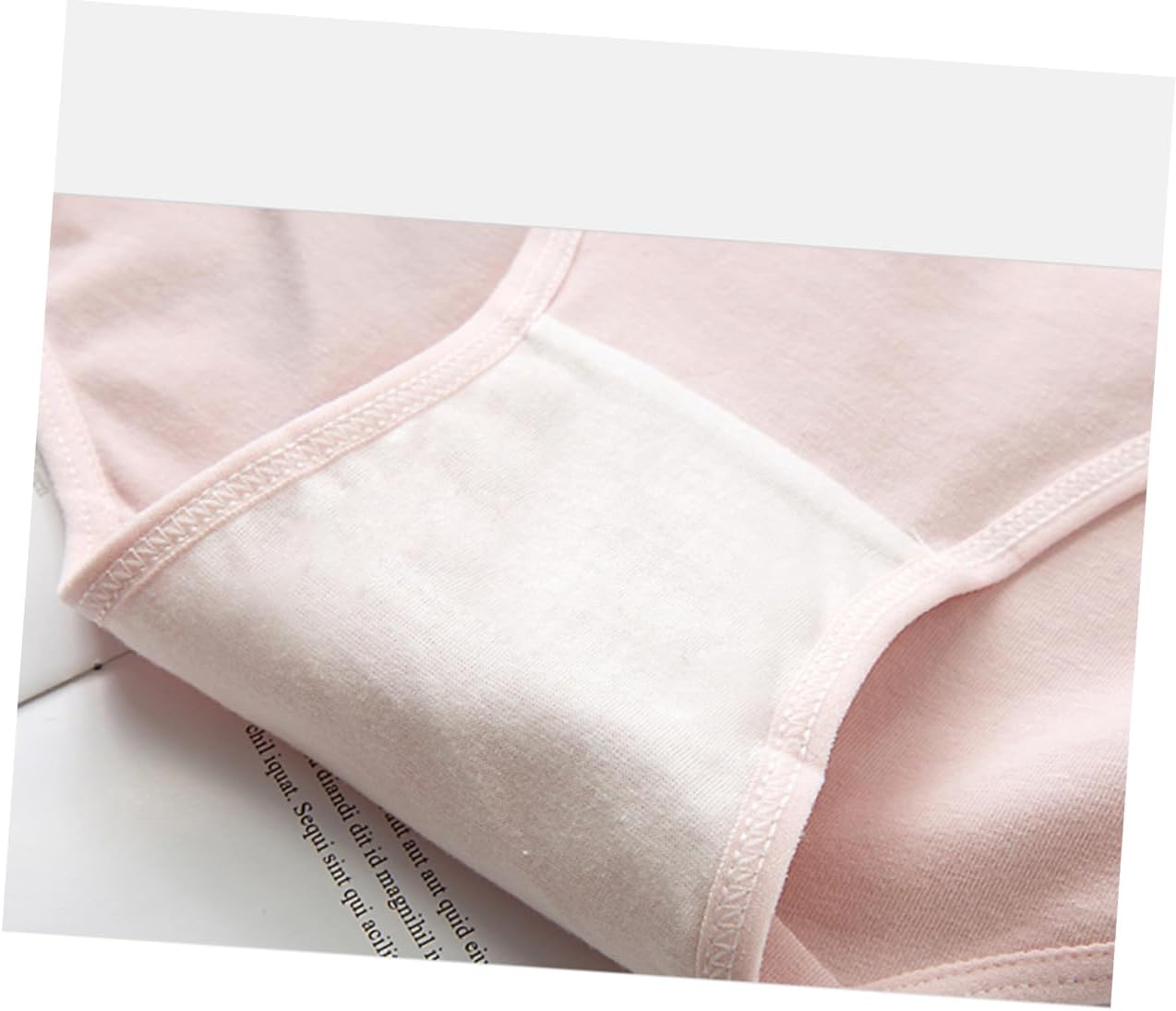 Maternity High Waist Pants Cotton Panties for Pregnant Women 3pcs Breathable (Skin Blackish)