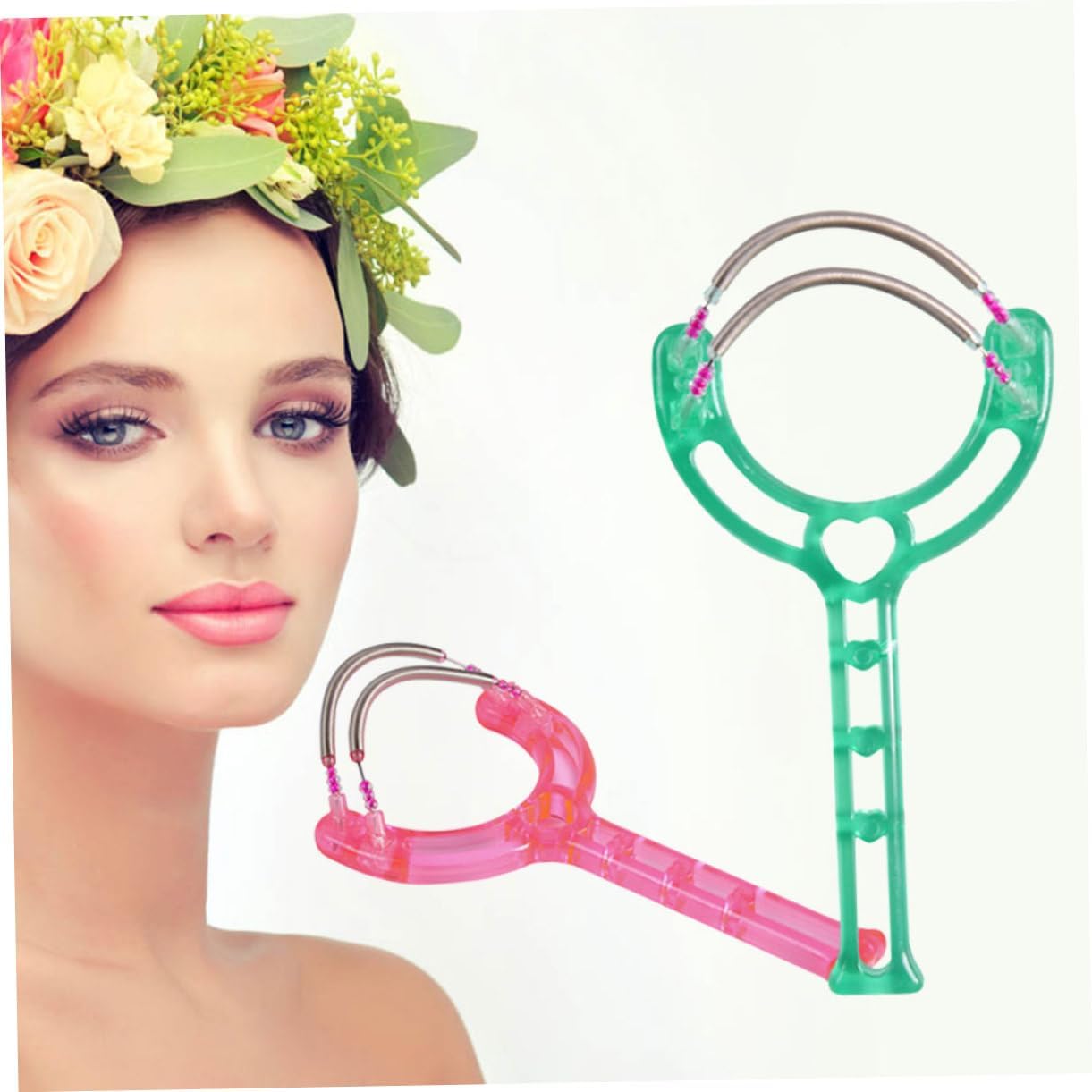 Spring Hair Removal Facial Hair Removal for Women Threader Epilator Tool Random Color