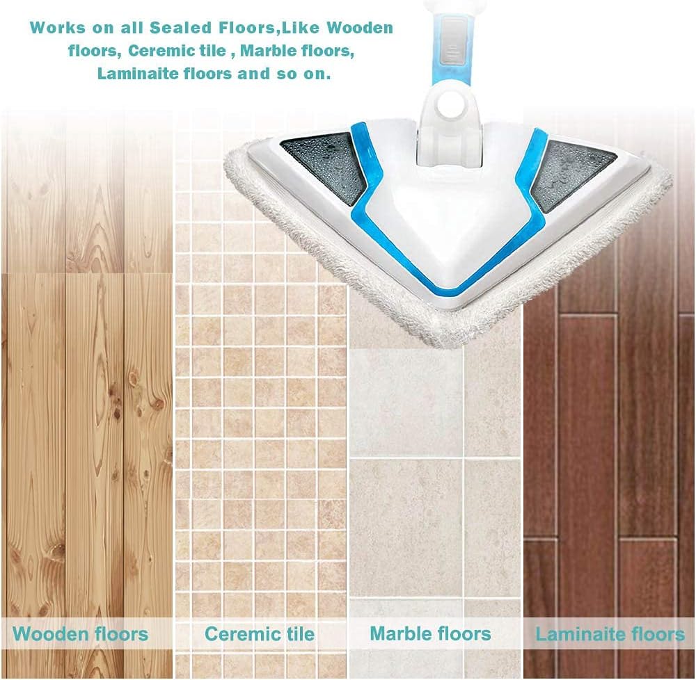 KEEPOW PowerEdge Steam Mop Replacement Pads Compatible with Bissell PowerEdge and PowerForce Lift Off Steam Mop Series 2078 20781 2165, Washable Bissel Steam Mop Pads, 6 Pack