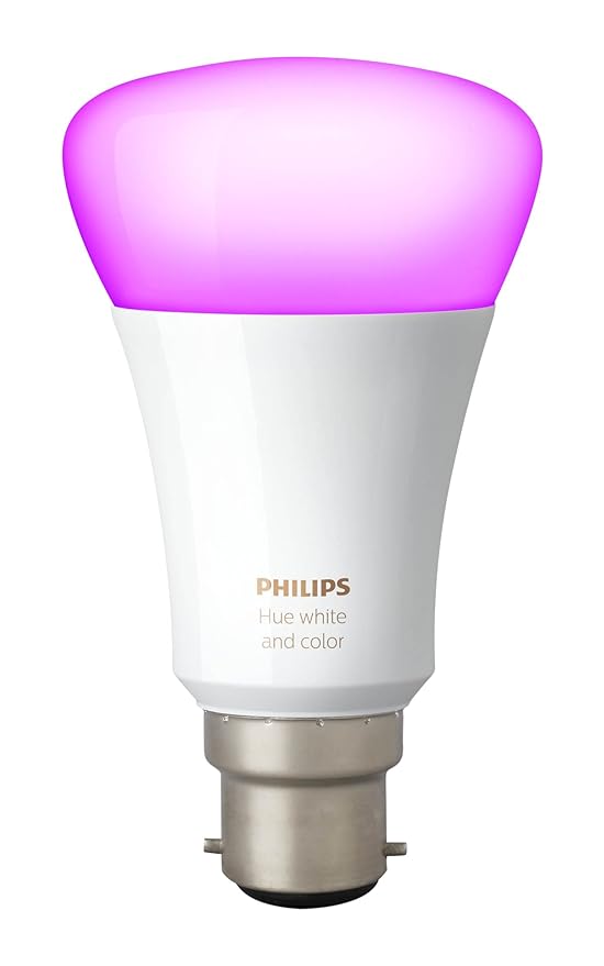 Buy PHILIPS Hue White and Colour Ambiance Wireless Lighting 9 W B22